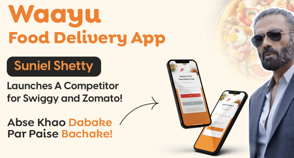 Suniel Shetty Invests In Food Delivery App With Zero Commission For Hotels, Customers